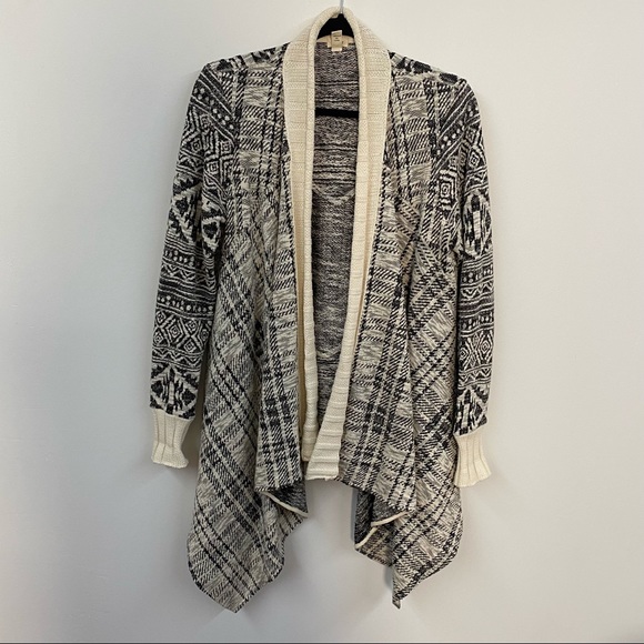 Anthropologie Tiny Mazarine Jacquard Knit Cardigan - Picture 3 of 12